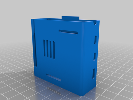 pi 4 sleeve case bottom looser fit electronics 3d print model - Mito3D