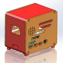 pi 4b case 3d print model - Mito3D
