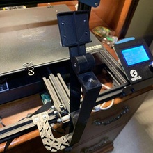 pi camera support 20mm rail holes dorhea tool extrusion aluminum mount print place raspberry 3d printer accessories 3d print model - Mito3D