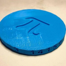 pi day 2015 art matematica arte 3d print model - Mito3D