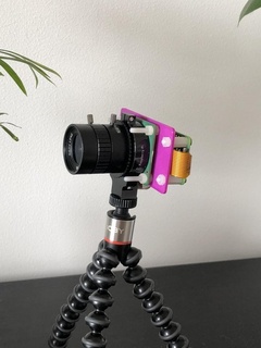 pi Null hq Kamera montieren Qualität Himbeere Elektronik 3d print model - Mito3D