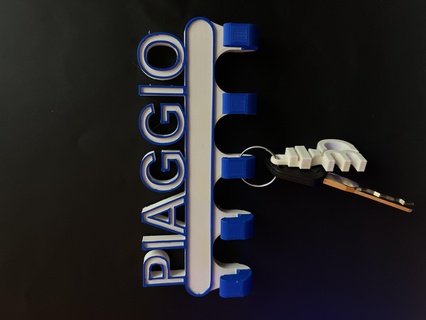Piaggio anahtar Kulp destek moto motosiklet Aksesuarlar 3d print model - Mito3D