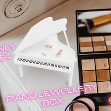 piano jóias caixa moda decoração anel arte Maquiagem armazenamento 3d print model - Mito3D