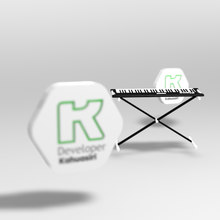 Klavier verschiedene electronica Musik sound 2020 letzten 3d print model - Mito3D