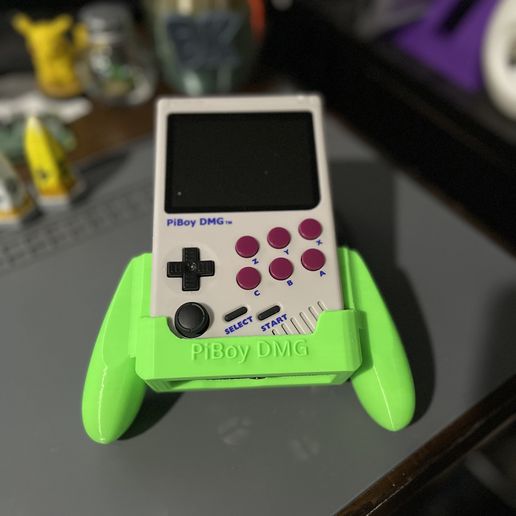 Piboy dmg Griff Ausführung 2 Gadget Game Boy retro 3D print model - Mito3D