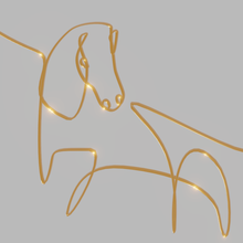 Picasso pendentifs style cheval bijoux cosplay pendentif 3d print model - Mito3D