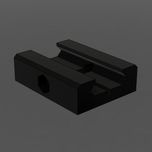 picatinny accessory mount cad template rail pic 1913 design designing 3d print model - Mito3D