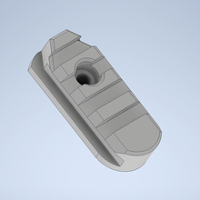 picatinny adaptor tool ar buffer tube 15 brace stock 3d print model - Mito3D