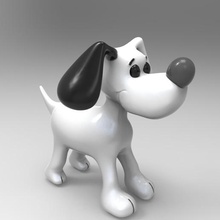 pichichus art super spirits dog animal cartoons toys superhero figure 3d print model - Mito3D