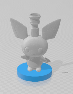 Pichu Lampe Base Fuß 3d print model - Mito3D