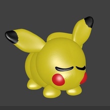 pickachu game salameche carapuce pokemon different drawing lively new modern charmender 3d print model - Mito3D
