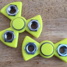 pick-a-weight fidget spinner customizer game finger toy 3d print model - Mito3D