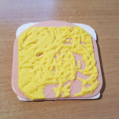 abgeholt Käse Spiel Essecke Kind 3D print model - Mito3D