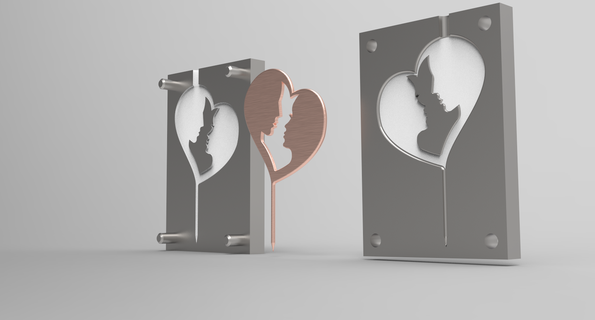 picchetto Pasticcino pianificato nozze feste arte per 3d print model - Mito3D