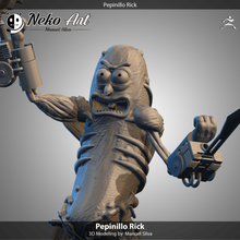 pickle rick game figure cartoon gherkin 3d print model - Mito3D