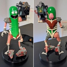 pickle riky rick and monty 3d print model - Mito3D