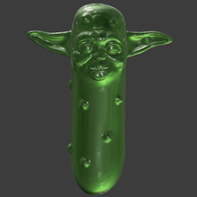 pickle yoda jedi star wars rick and morty 3d print model - Mito3D