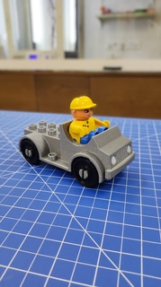 recoger coche vehiculo Lego duplo niños juego juguete 3d print model - Mito3D