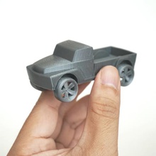 pickup-truck Spiel 3d print model - Mito3D