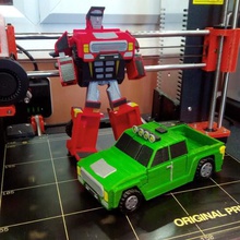 pickupbot vários transformador caminhão decepticons autobots transformadores robô 3d print model - Mito3D
