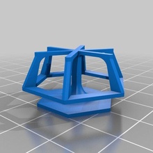 picnic table architecture buildings structures 3d print model - Mito3D