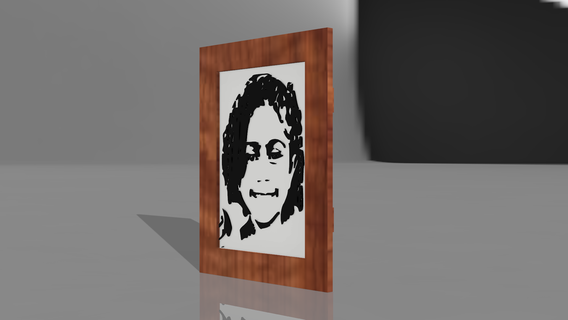 picture frame portraits marcos frames pictures 3d print model - Mito3D