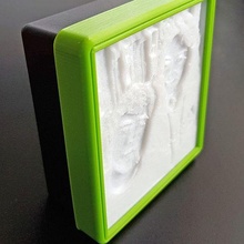 picture frame mini lithophane light box - simple 2d_art 3d print model - Mito3D