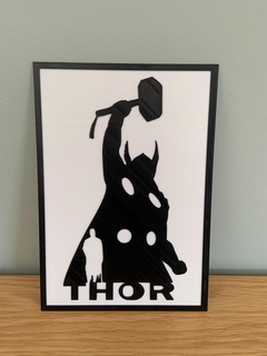 picture thor 2 marvel marvel tables laminates thor marvel paintings thor box  3d print model - Mito3D