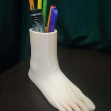 pie lapicero Fuß Federhalter verschiedene Stift Bleistift 3d print model - Mito3D