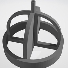 tarta para el arbol de navidad la herramienta partes 3d print model - Mito3D