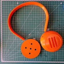 piezas usopp auriculares 3d print model - Mito3D