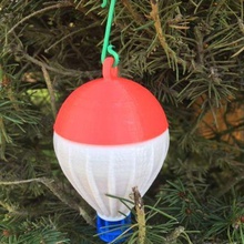 la pieza de decoración del árbol navidad casa paisaje 3d print model - Mito3D