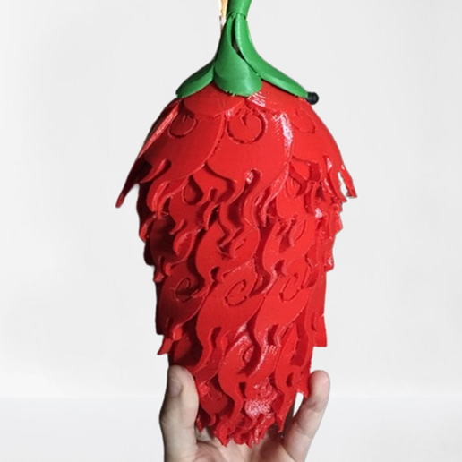 piece devil fruit magma magma 3D print model - Mito3D