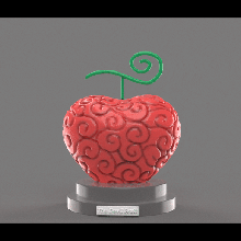 piece fruta del diablo evil fruit 3d print model - Mito3D