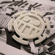 pezzo chiave anelli pirati anime Rufy mugiwaras 3d print model - Mito3D