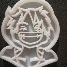 parça luffy yumruk manga animasyonlu karakter Kekler bisküvi hacker Saman şapka maymun d 3d print model - Mito3D