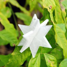 2 pieza paramétrica de la estrella art matemáticas decoración personalizador navidad 3d print model - Mito3D