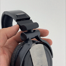 piece pioneer hdj-1500 headphones 3d print model - Mito3D
