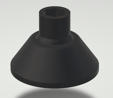 presilla girar apoyo nivel 3d print model - Mito3D