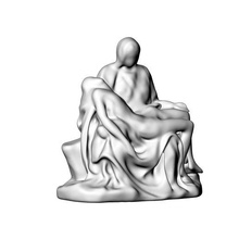piedad Arte miguel ángel escultura estatua 3d print model - Mito3D