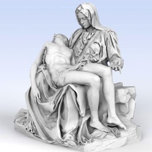 Meryemana resmi st Peter bazilika Vatikan 3d print model - Mito3D