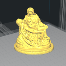 piet Arte escultura arquitectura miniatura escanear réplica recuerdo 3d print model - Mito3D