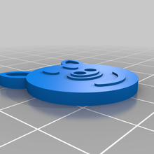 cerdo botones Moda animal botón cerdito 3d print model - Mito3D