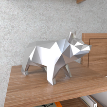 pig lowpoly 3d print model - Mito3D