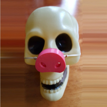 pig snouts family fashion costume costumechallenge halloween mask ninjaflex nose pink snout 3d print model - Mito3D