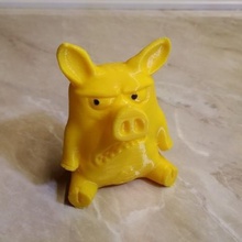 cerdo vasi lozhkina juego juguete de accesorios piggy 3d print model - Mito3D