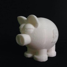 piggy bank home piggybank money tinkercad selfcad toy 3d print model - Mito3D