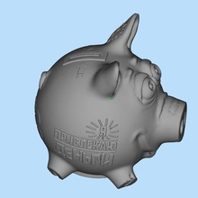 piggy bank 2 game toy accessories 3d print model - Mito3D