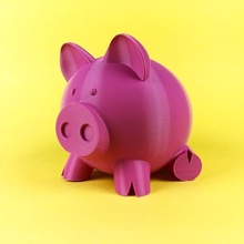 Schweinchen Bank 3d print model - Mito3D