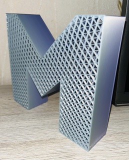 porcellino banca lettera 3d print model - Mito3D